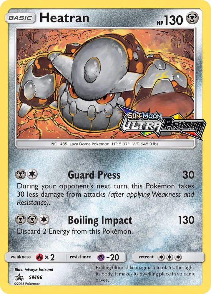 Heatran (SM96) [Sun & Moon: Black Star Promos]