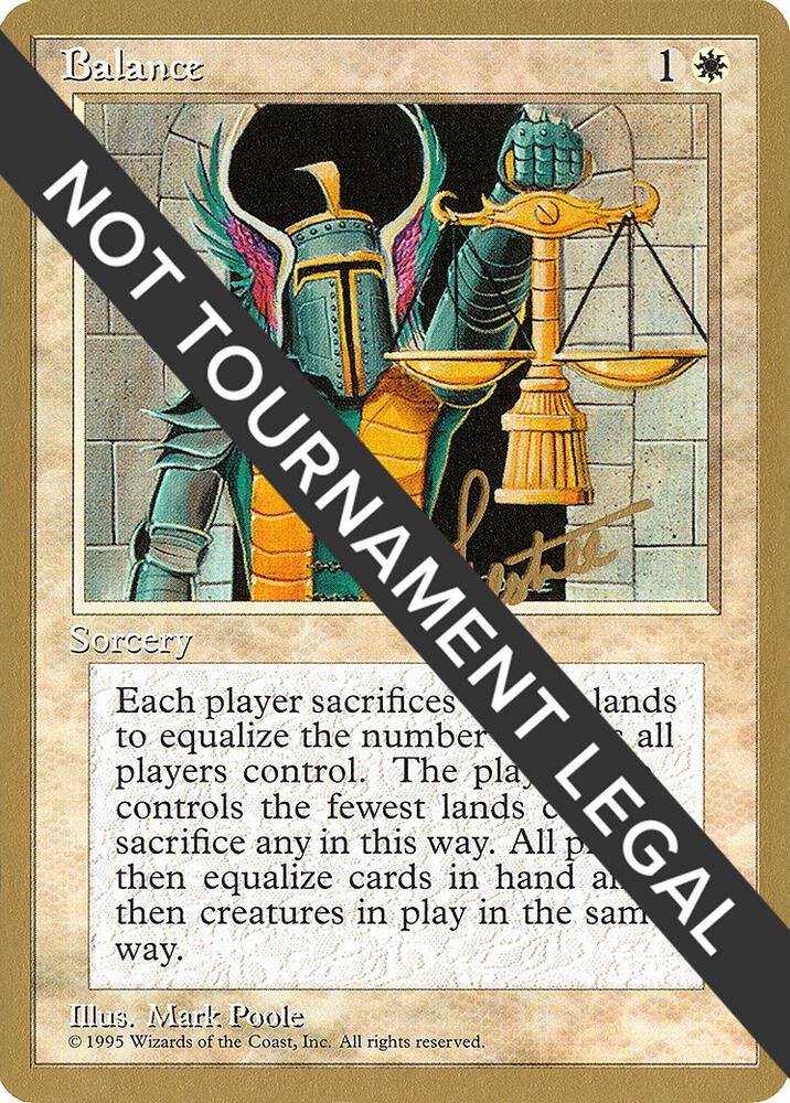 Balance (Bertrand Lestree) [Pro Tour Collector Set]