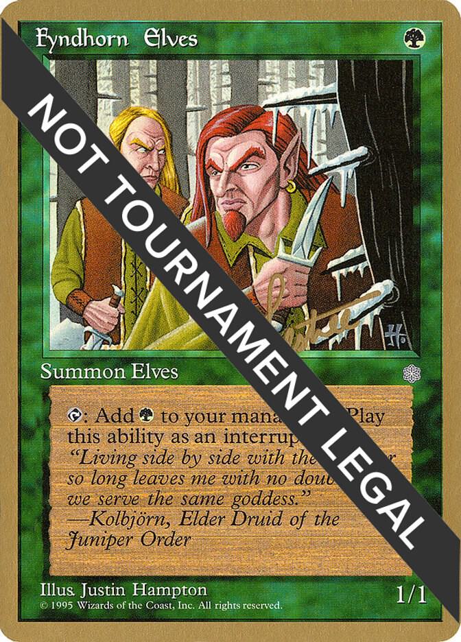 Fyndhorn Elves (Bertrand Lestree) [Pro Tour Collector Set]