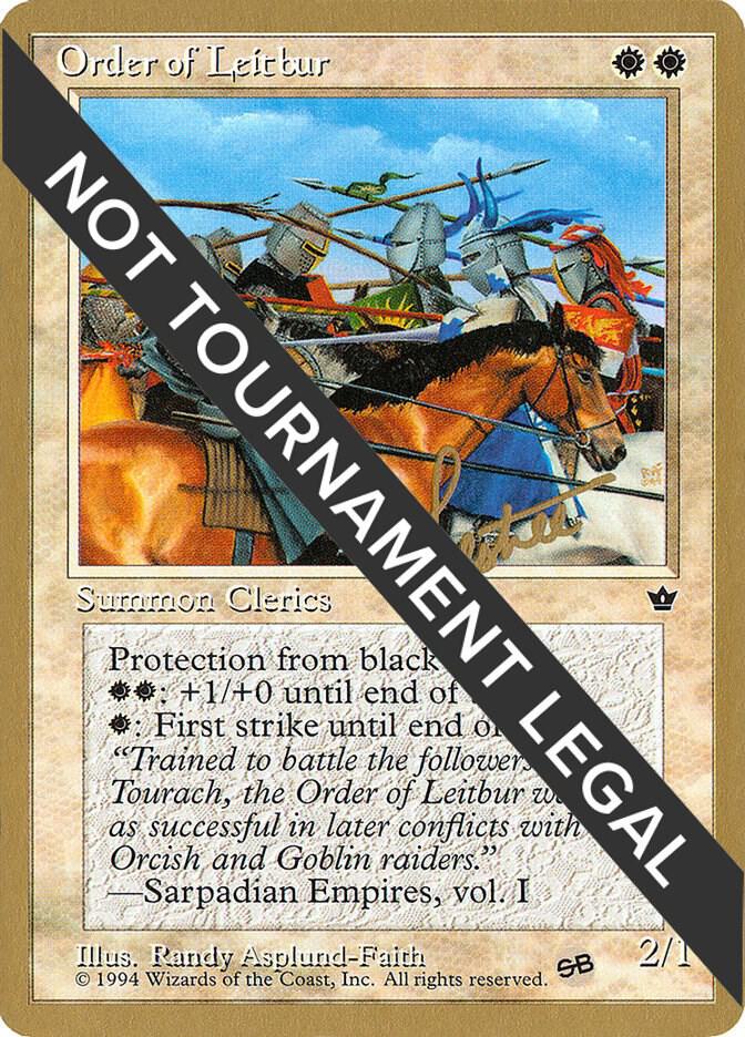 Order of Leitbur (Group) (Bertrand Lestree) (SB) [Pro Tour Collector Set]