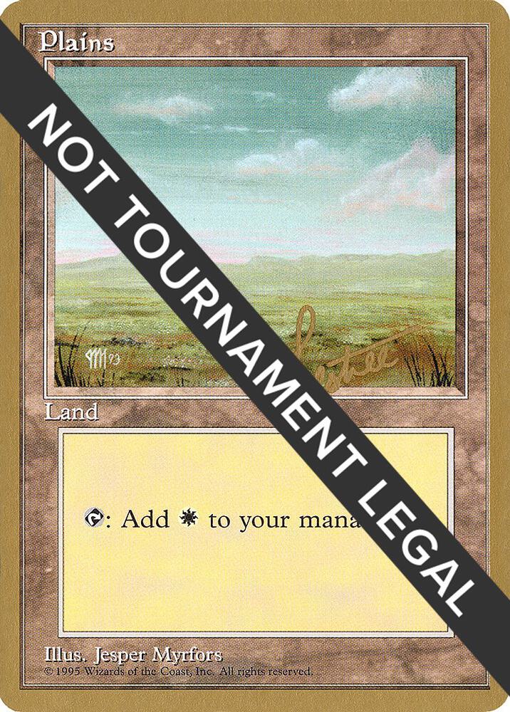 Plains (bl364) (Bertrand Lestree) [Pro Tour Collector Set]