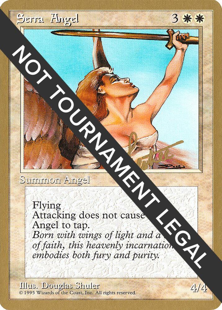Serra Angel (Bertrand Lestree) [Pro Tour Collector Set]