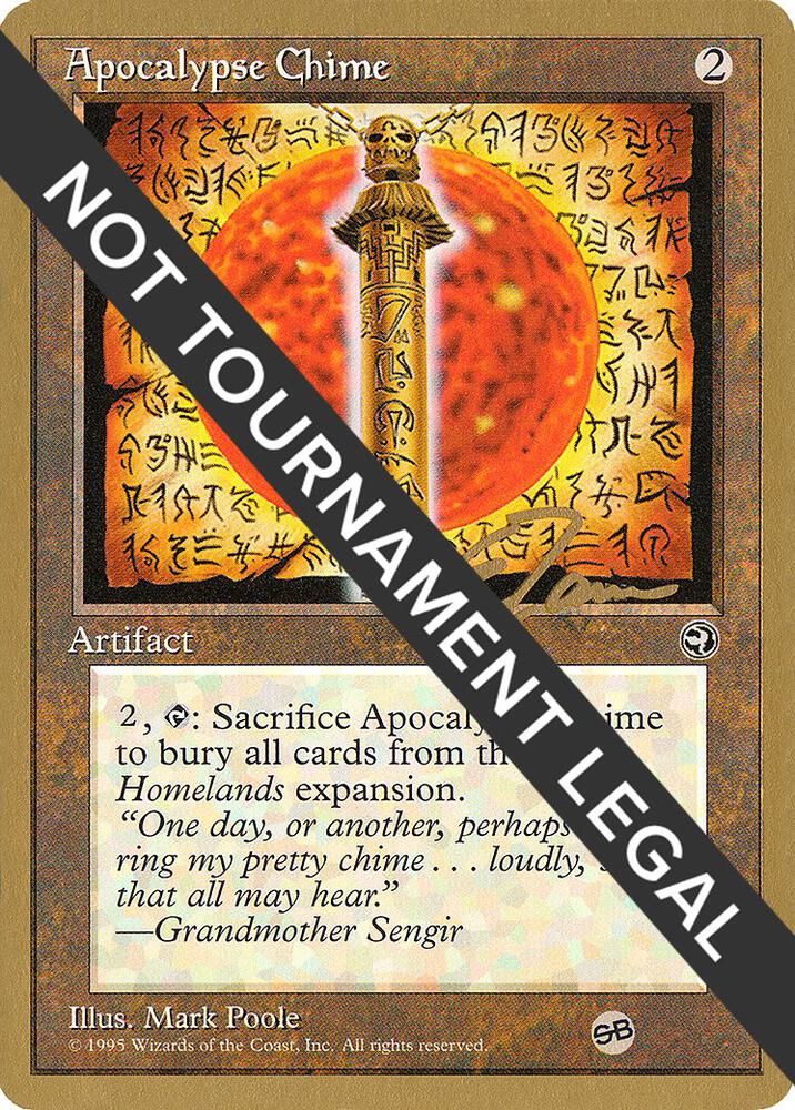 Apocalypse Chime (Eric Tam) (SB) [Pro Tour Collector Set]