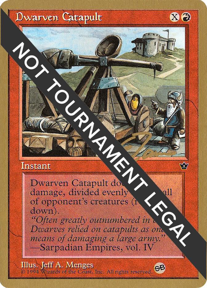 Dwarven Catapult (Eric Tam) (SB) [Pro Tour Collector Set]