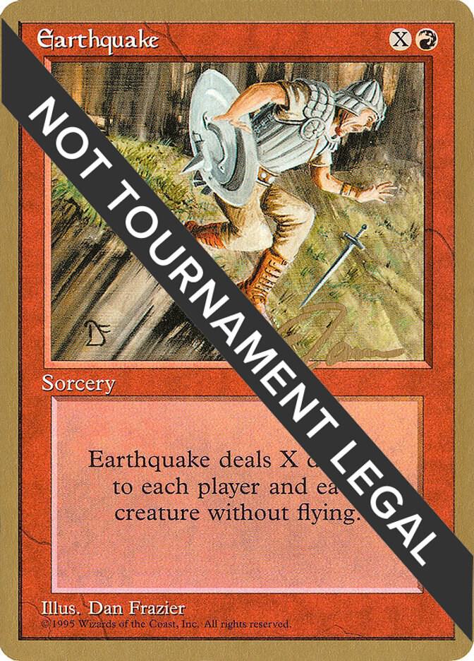 Earthquake (Eric Tam) [Pro Tour Collector Set]
