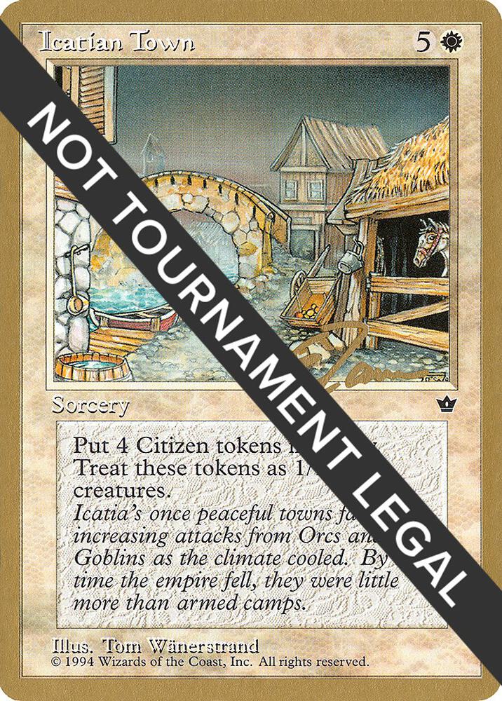 Icatian Town (Eric Tam) [Pro Tour Collector Set]