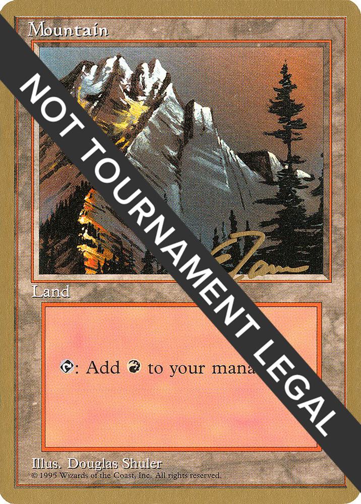 Mountain (et373) (Eric Tam) [Pro Tour Collector Set]