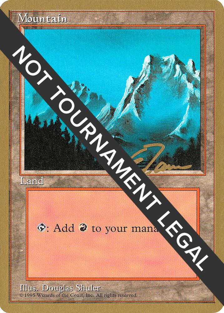 Mountain (et374) (Eric Tam) [Pro Tour Collector Set]