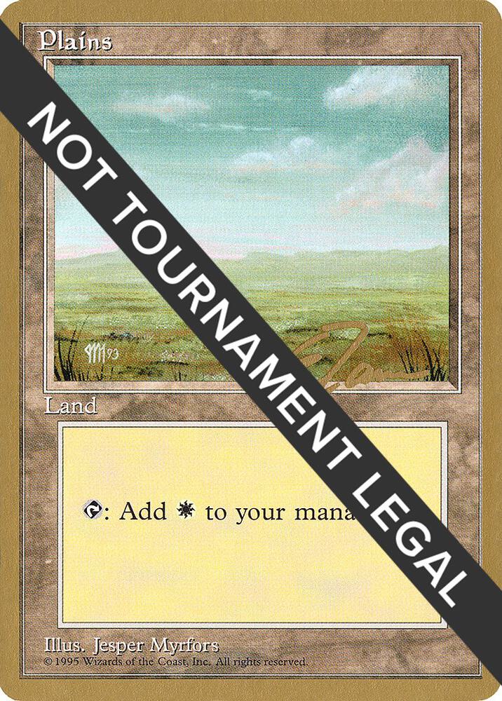 Plains (et364) (Eric Tam) [Pro Tour Collector Set]