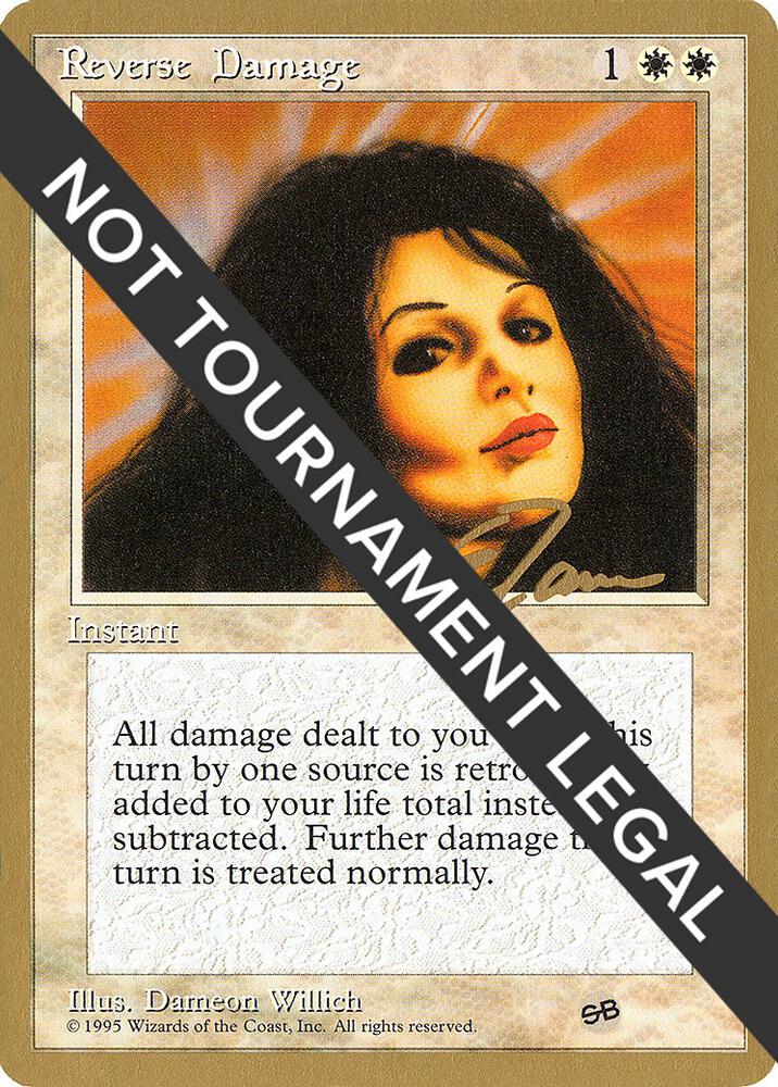 Reverse Damage (Eric Tam) (SB) [Pro Tour Collector Set]