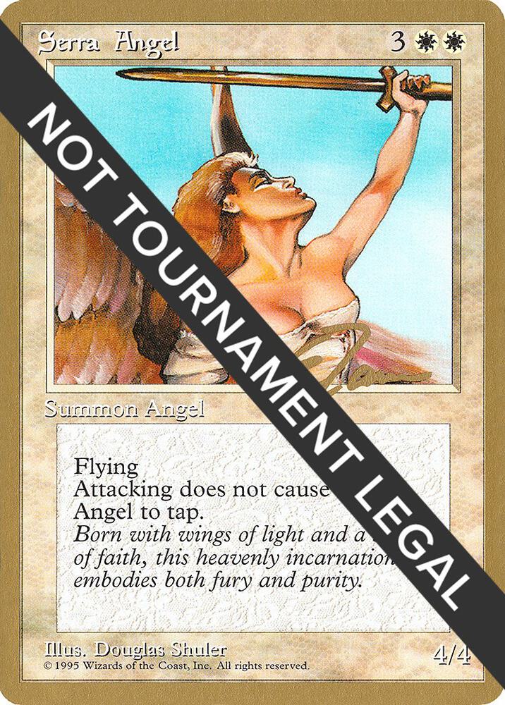 Serra Angel (Eric Tam) [Pro Tour Collector Set]