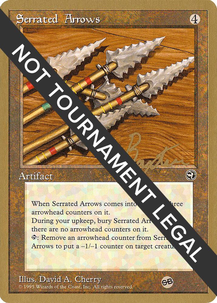 Serrated Arrows (George Baxter) (SB) [Pro Tour Collector Set]