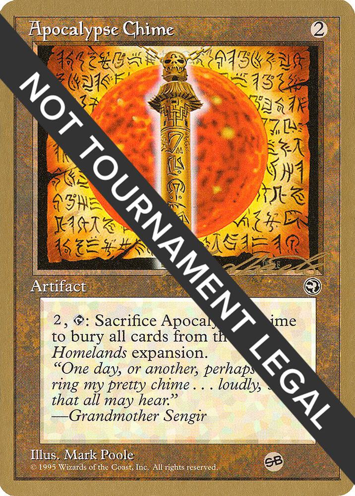 Apocalypse Chime (Leon Lindback) (SB) [Pro Tour Collector Set]