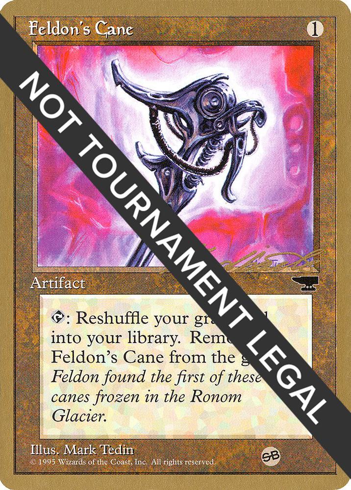 Feldon's Cane (Leon Lindback) (SB) [Pro Tour Collector Set]