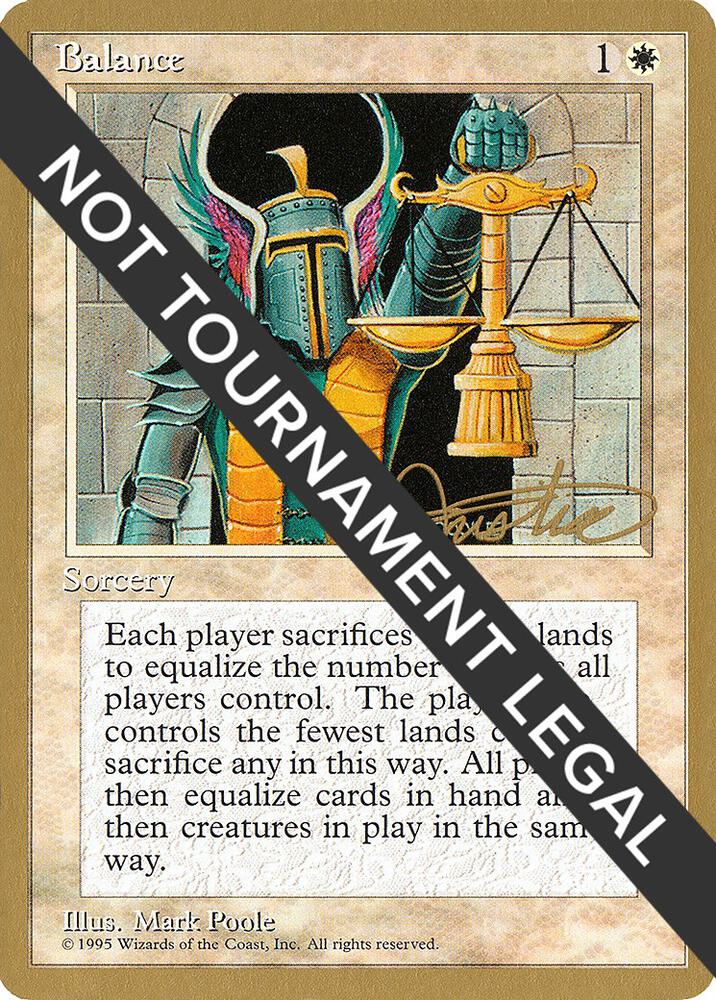 Balance (Mark Justice) [Pro Tour Collector Set]