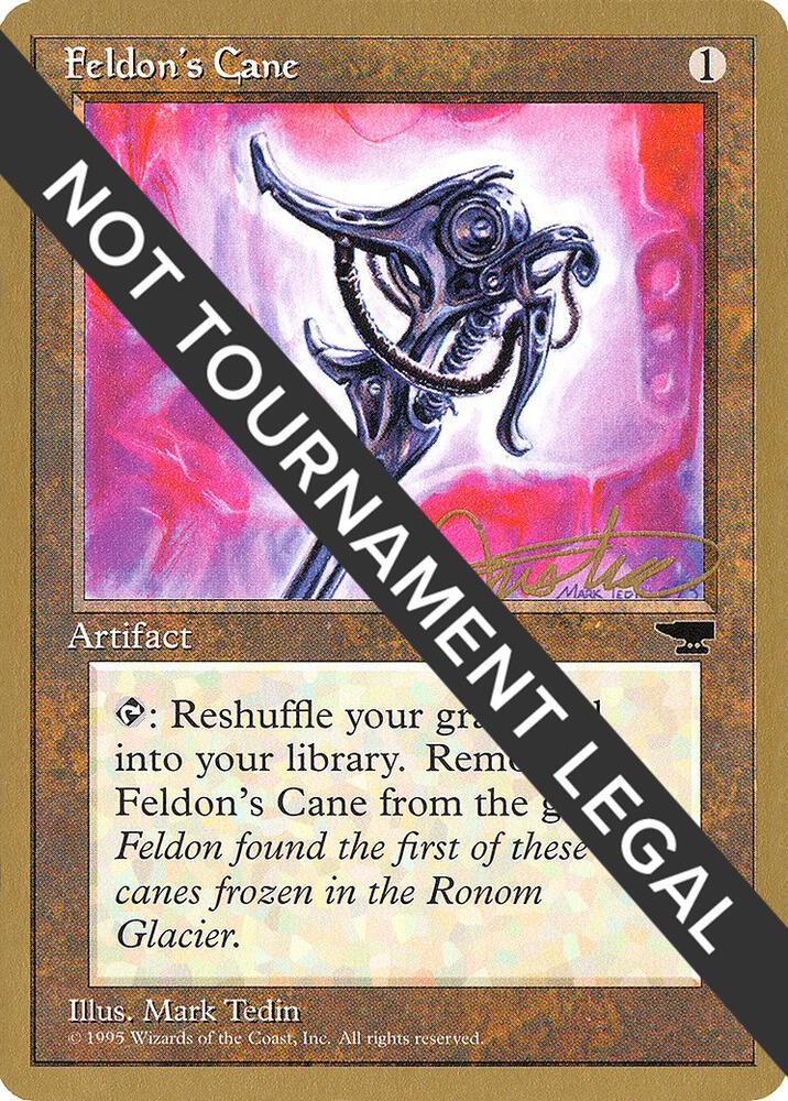 Feldon's Cane (Mark Justice) [Pro Tour Collector Set]