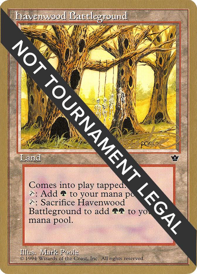 Havenwood Battleground (Mark Justice) [Pro Tour Collector Set]
