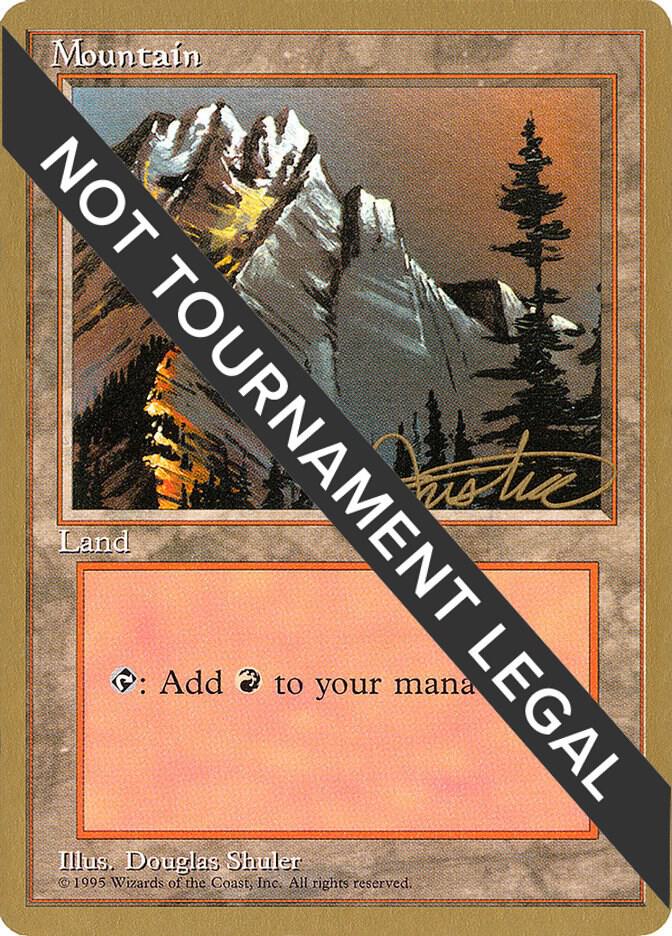 Mountain (mj373) (Mark Justice) [Pro Tour Collector Set]