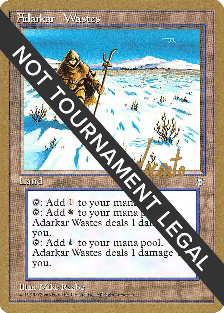 Adarkar Wastes (Michael Loconto) [Pro Tour Collector Set]