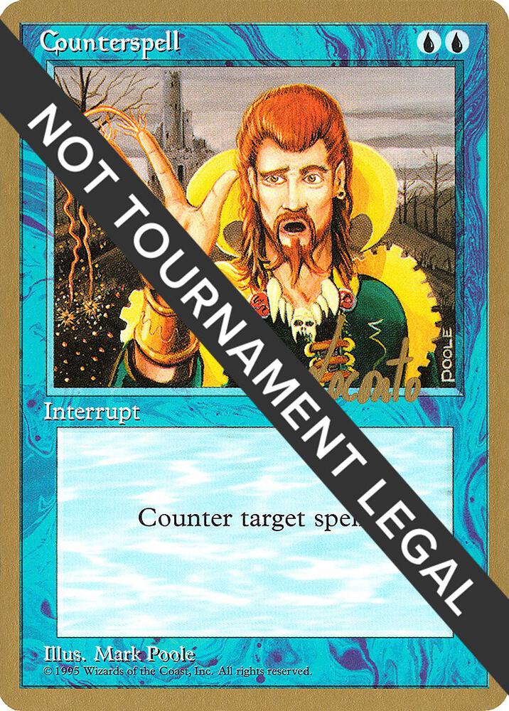 Counterspell (Michael Loconto) [Pro Tour Collector Set]