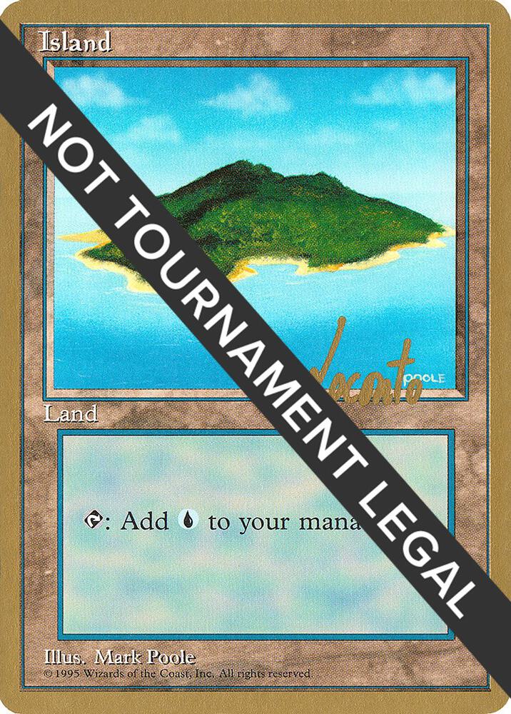Island (ml367) (Michael Loconto) [Pro Tour Collector Set]