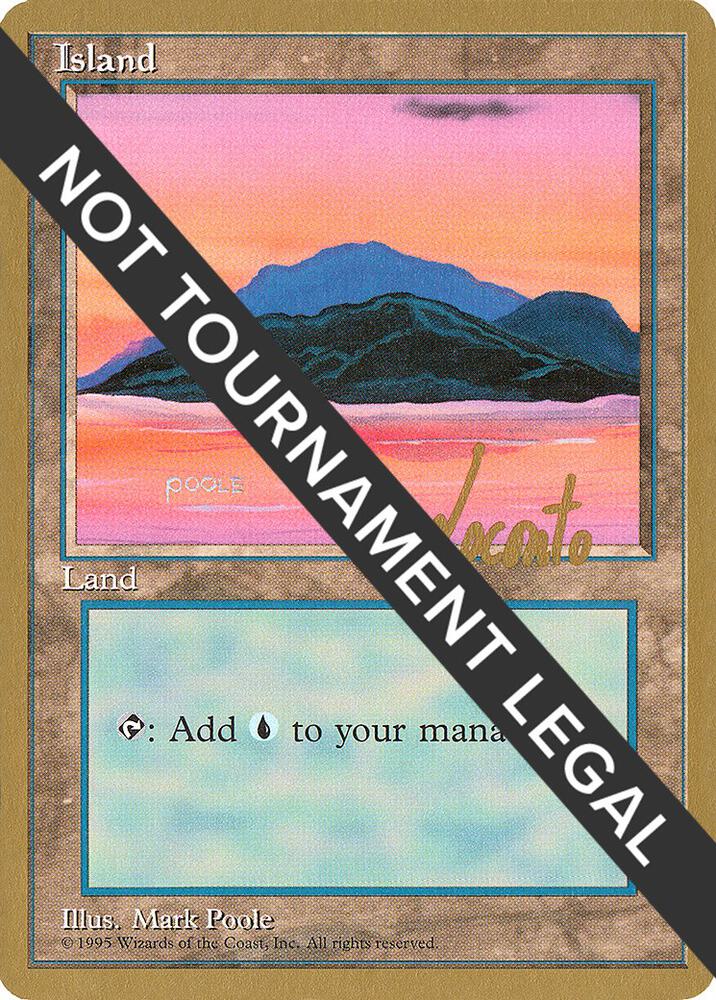 Island (ml369) (Michael Loconto) [Pro Tour Collector Set]