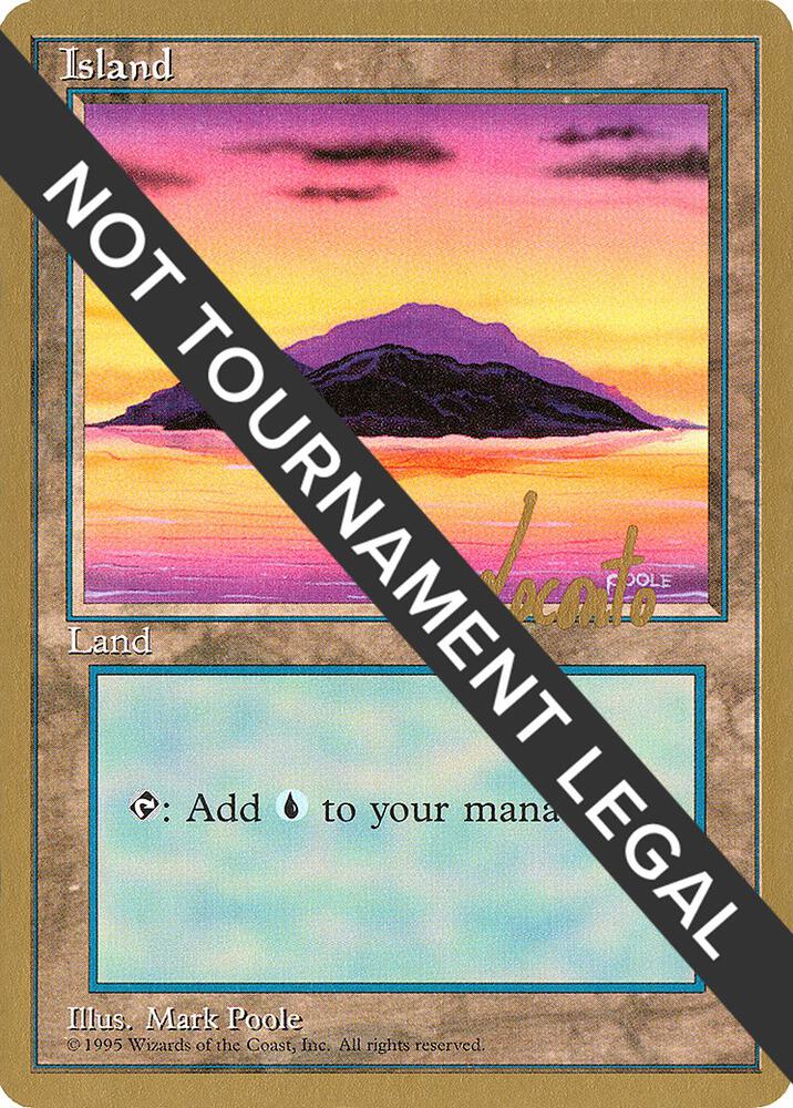 Island (ml368) (Michael Loconto) [Pro Tour Collector Set]