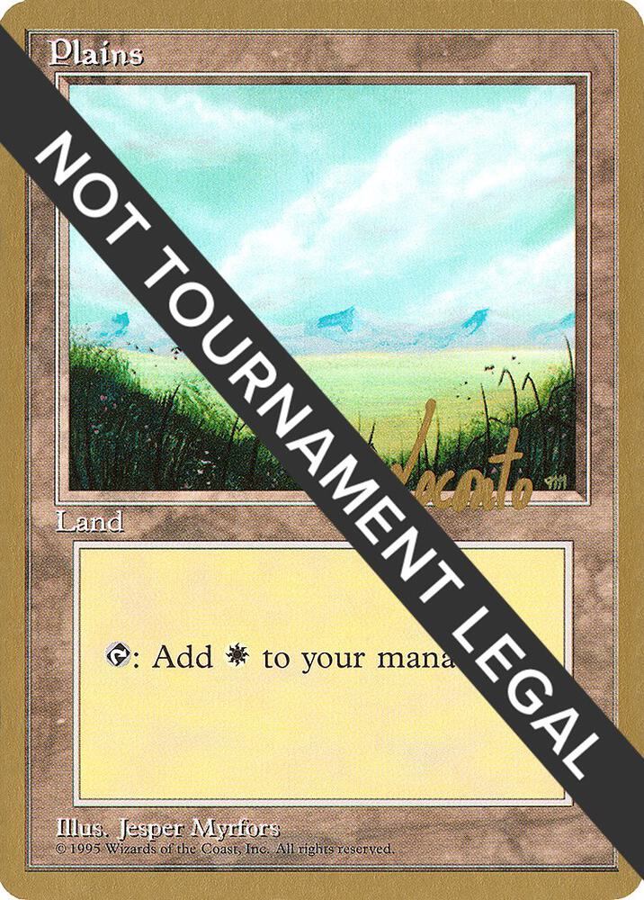 Plains (ml366) (Michael Loconto) [Pro Tour Collector Set]