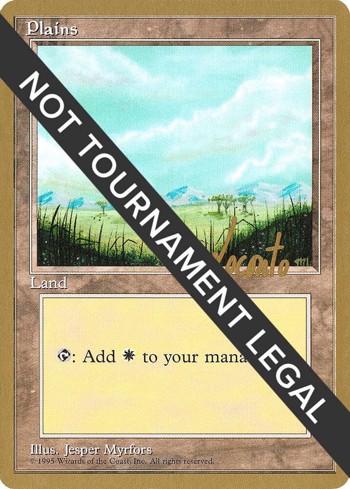 Plains (ml365) (Michael Loconto) [Pro Tour Collector Set]
