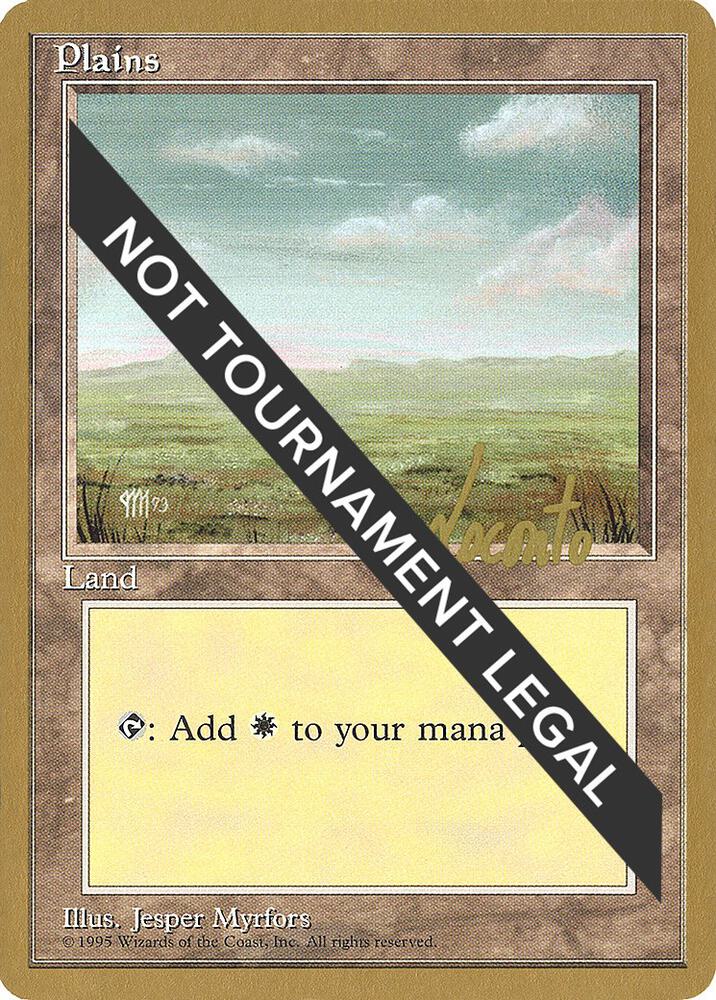 Plains (ml364) (Michael Loconto) [Pro Tour Collector Set]