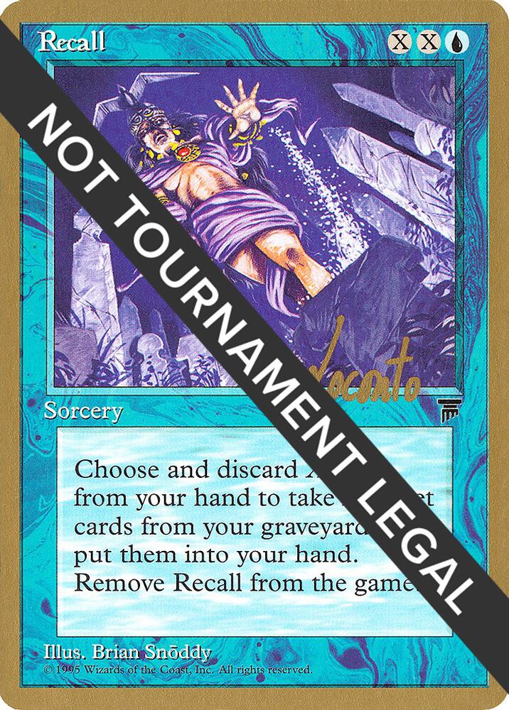 Recall (Michael Loconto) [Pro Tour Collector Set]