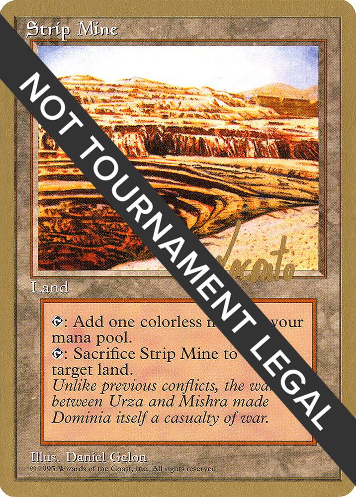 Strip Mine (Michael Loconto) [Pro Tour Collector Set]