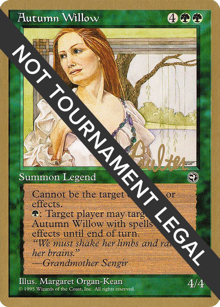 Autumn Willow (Preston Poulter) [Pro Tour Collector Set]
