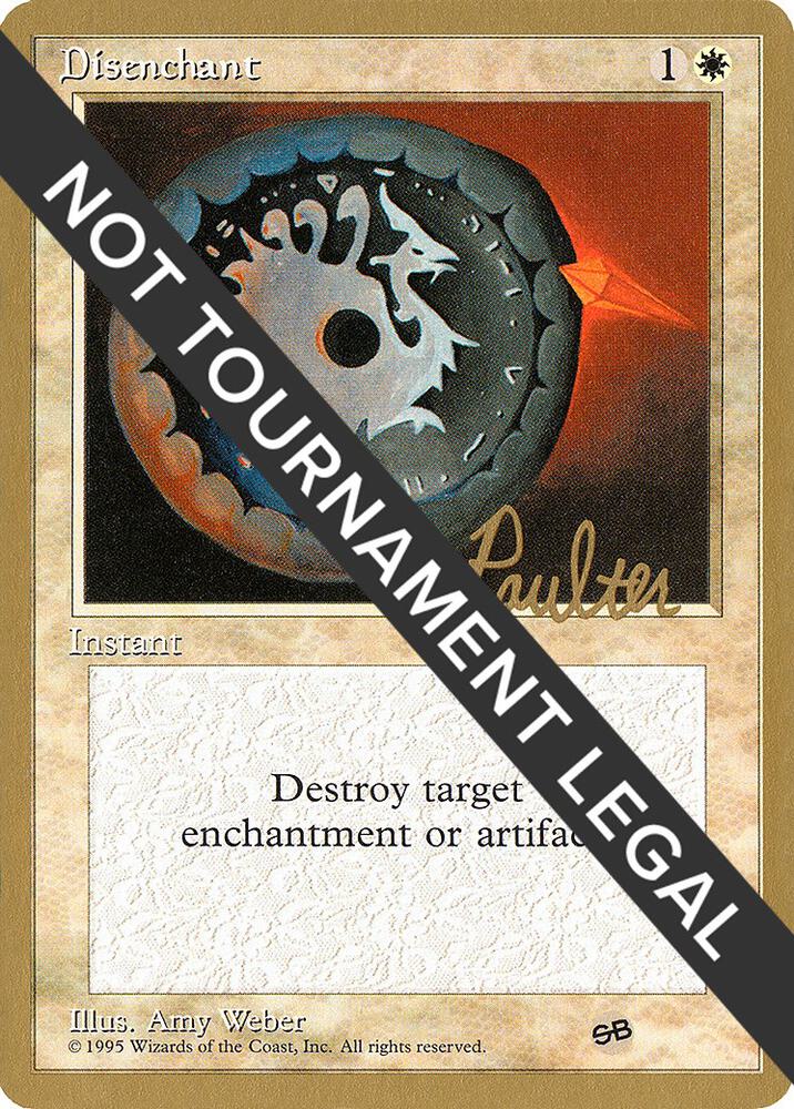 Disenchant (Preston Poulter) (SB) [Pro Tour Collector Set]