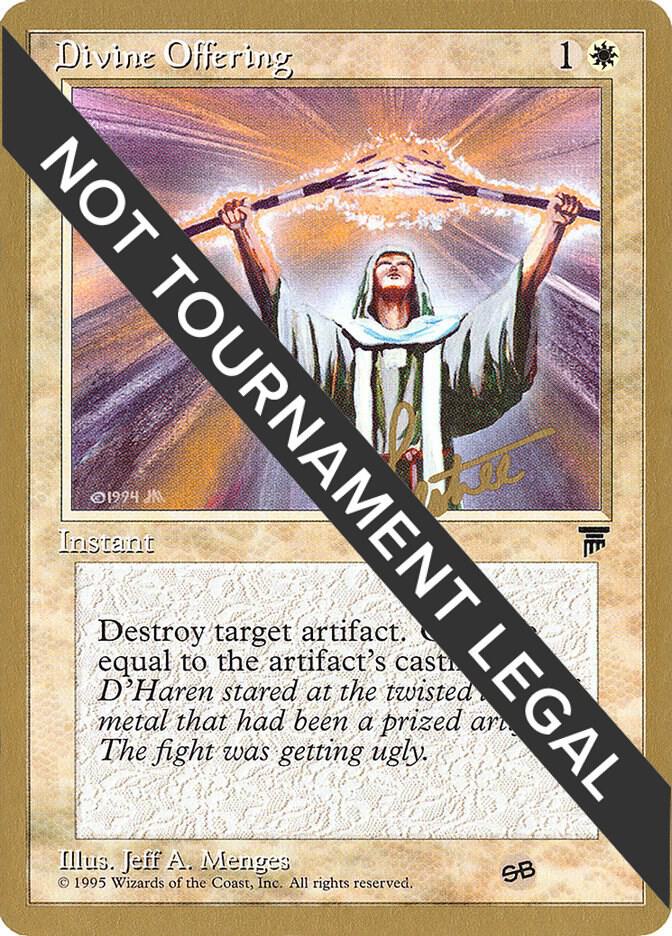 Divine Offering (Preston Poulter) (SB) [Pro Tour Collector Set]