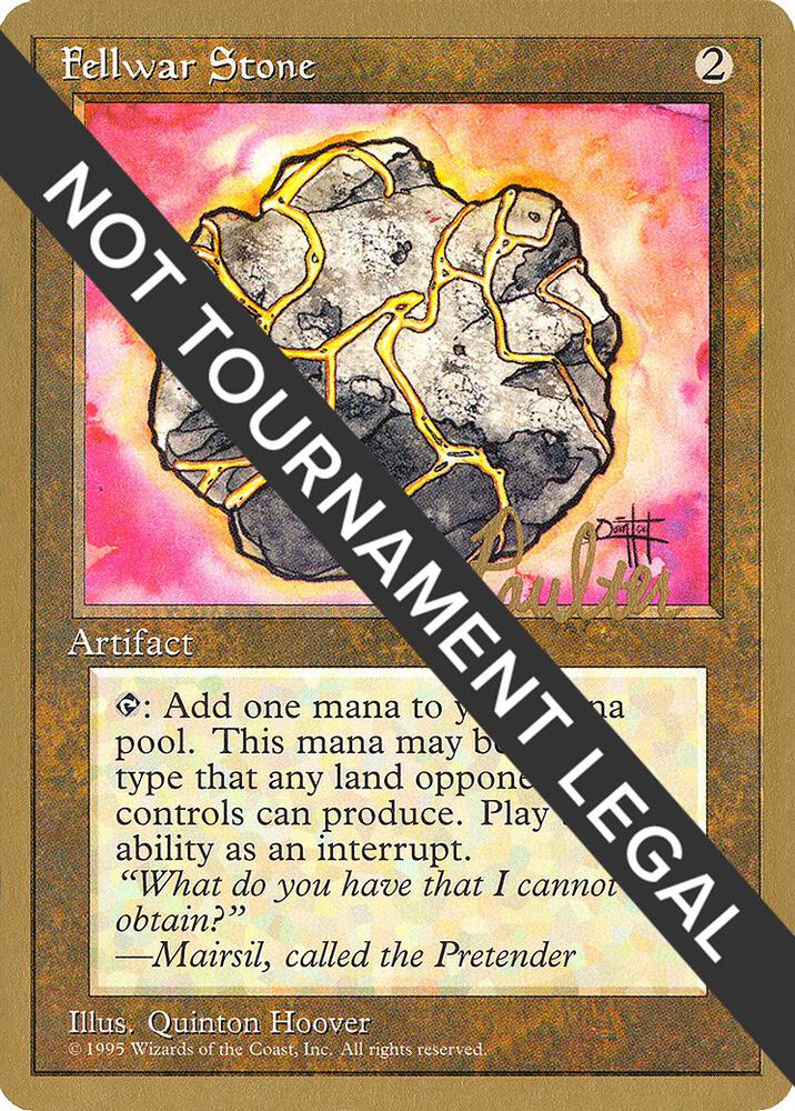 Fellwar Stone (Preston Poulter) [Pro Tour Collector Set]