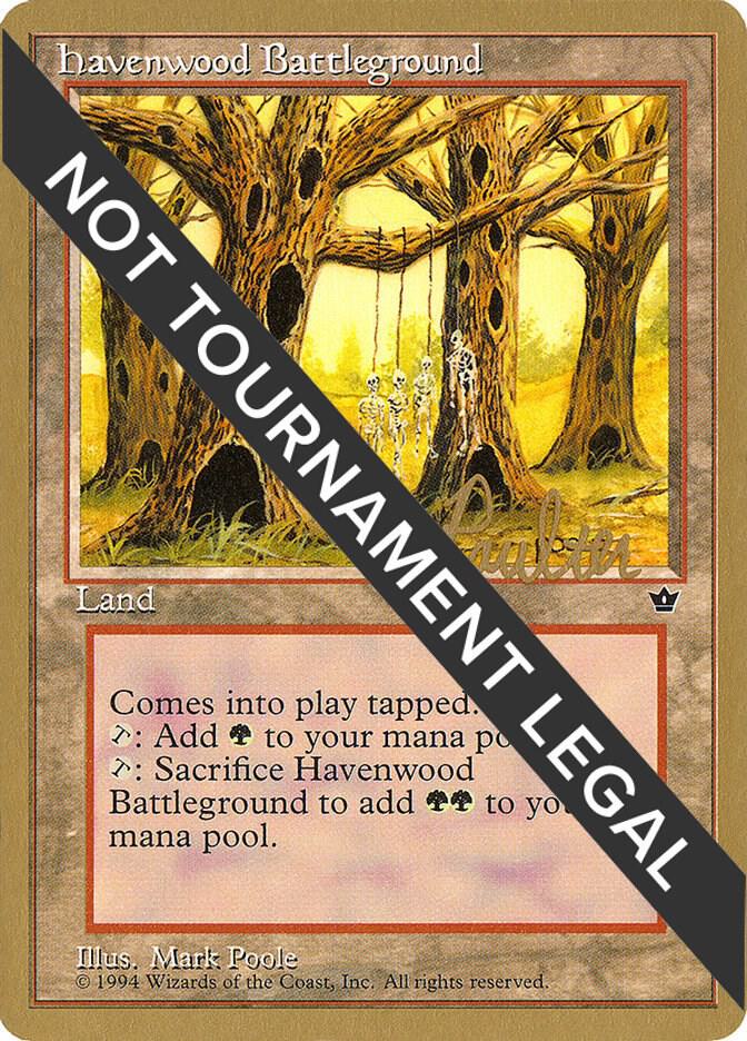 Havenwood Battleground (Preston Poulter) [Pro Tour Collector Set]