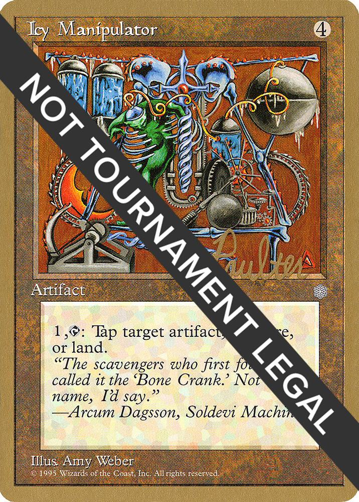 Icy Manipulator (Preston Poulter) [Pro Tour Collector Set]