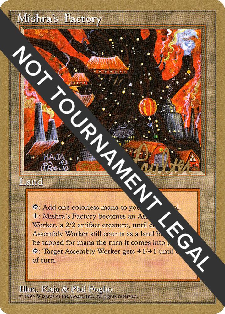 Mishra's Factory (Preston Poulter) [Pro Tour Collector Set]