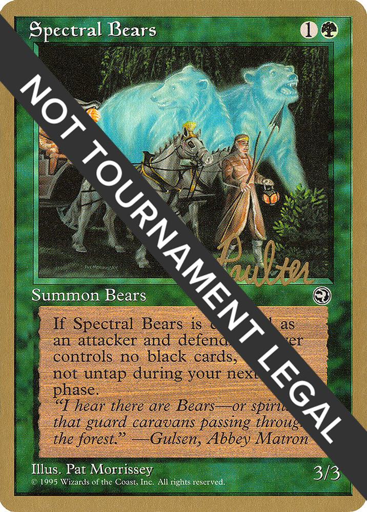 Spectral Bears (Preston Poulter) [Pro Tour Collector Set]