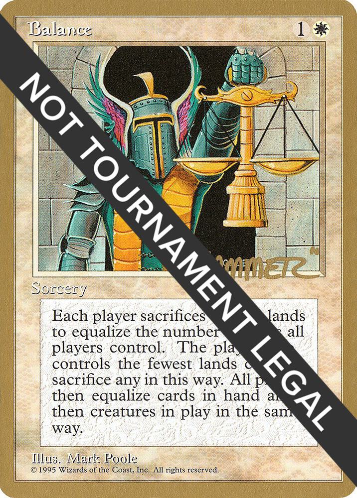 Balance (Shawn "Hammer" Regnier) [Pro Tour Collector Set]