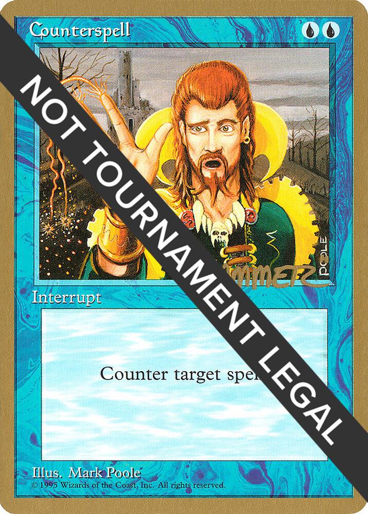 Counterspell (Shawn "Hammer" Regnier) [Pro Tour Collector Set]