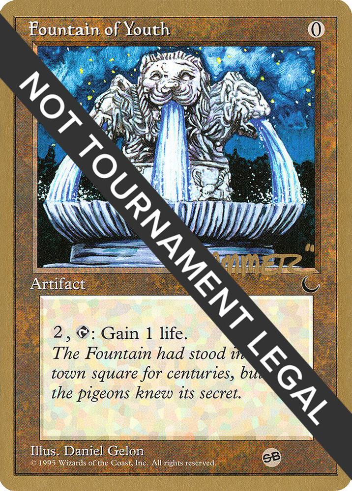 Fountain of Youth (Shawn "Hammer" Regnier) (SB) [Pro Tour Collector Set]
