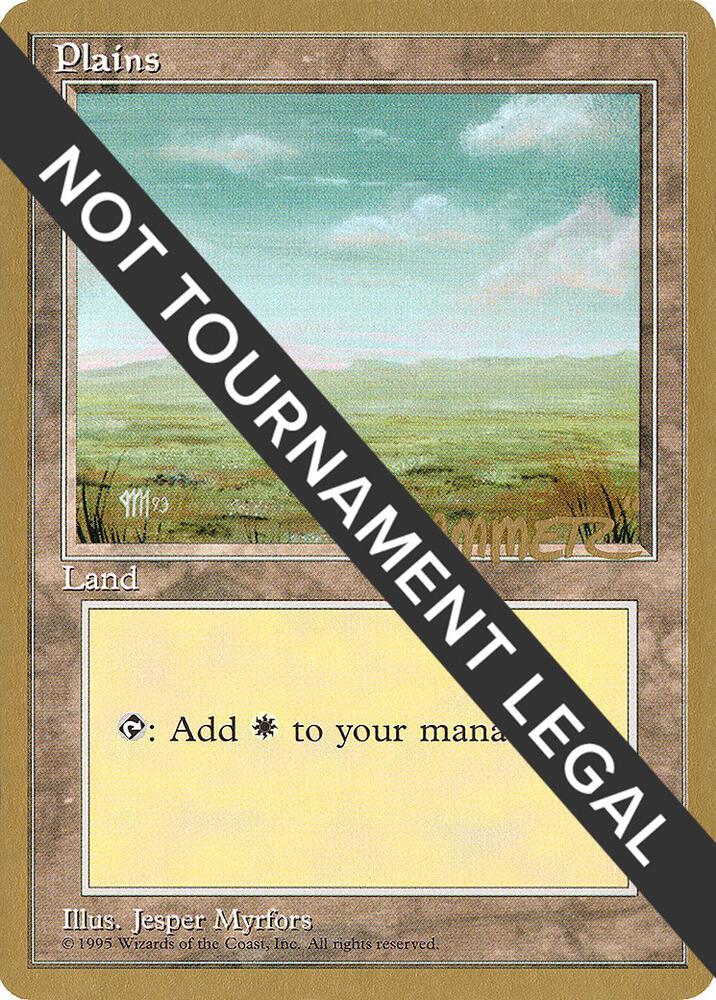 Plains (shr364) (Shawn "Hammer" Regnier) [Pro Tour Collector Set]