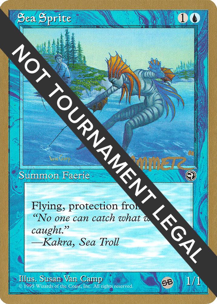 Sea Sprite (Shawn "Hammer" Regnier) (SB) [Pro Tour Collector Set]