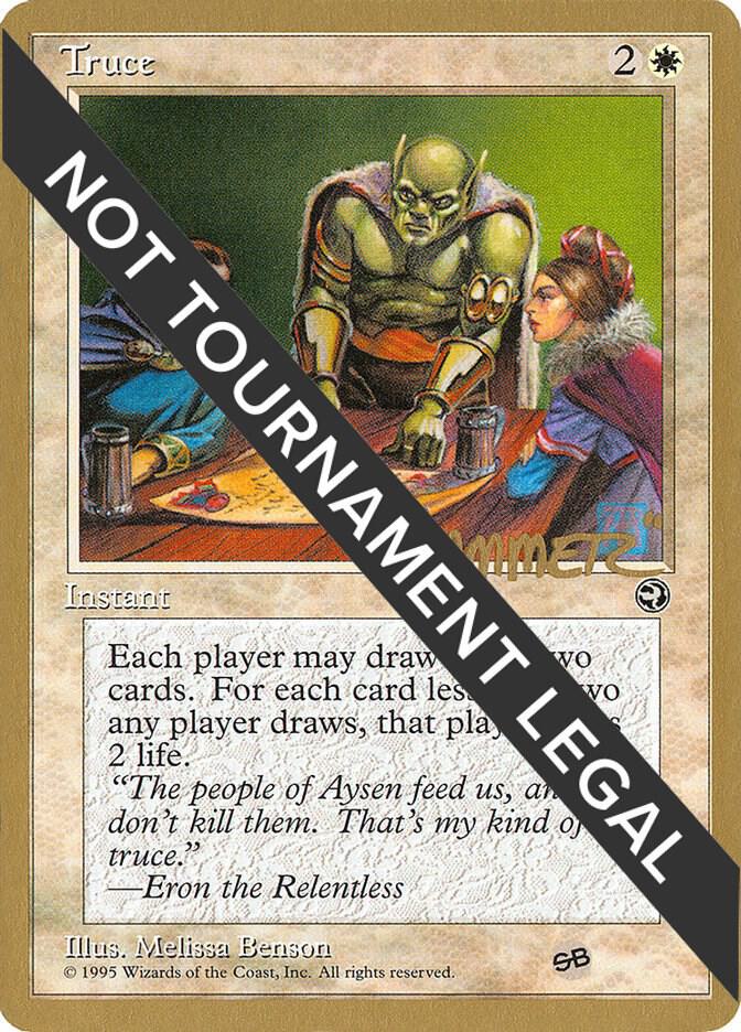 Truce (Shawn "Hammer" Regnier) (SB) [Pro Tour Collector Set]