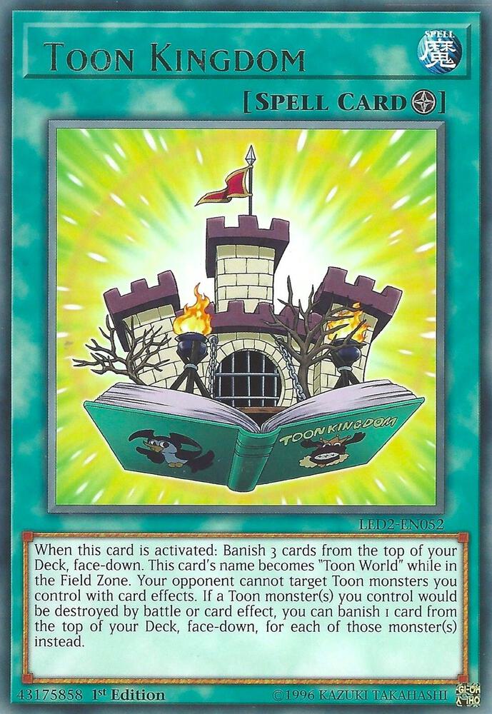 Toon Kingdom [LED2-EN052] Rare