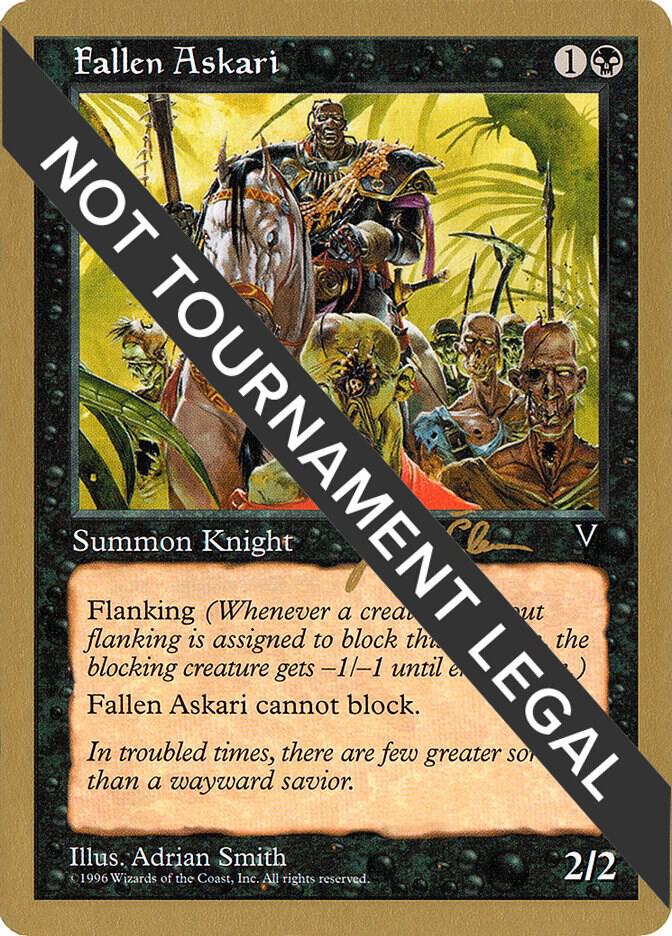Fallen Askari (Jakub Slemr) [World Championship Decks 1997]