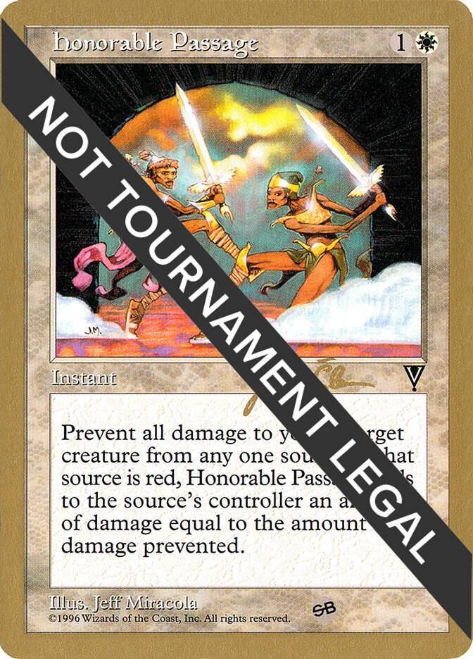 Honorable Passage (Jakub Slemr) (SB) [World Championship Decks 1997]