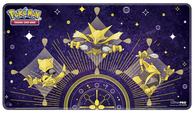 Abra Evolutions Stitched Playmat